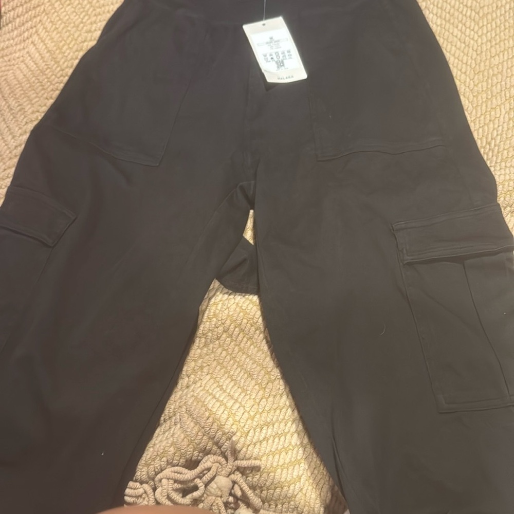 Alara Black Cargo Pants Sturdy Workwear